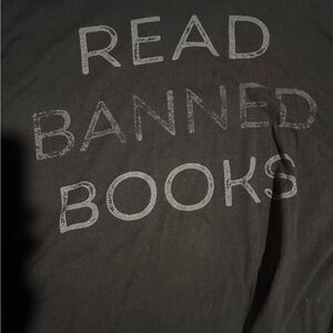 Read Banned Books Tee-Adult Size 3X